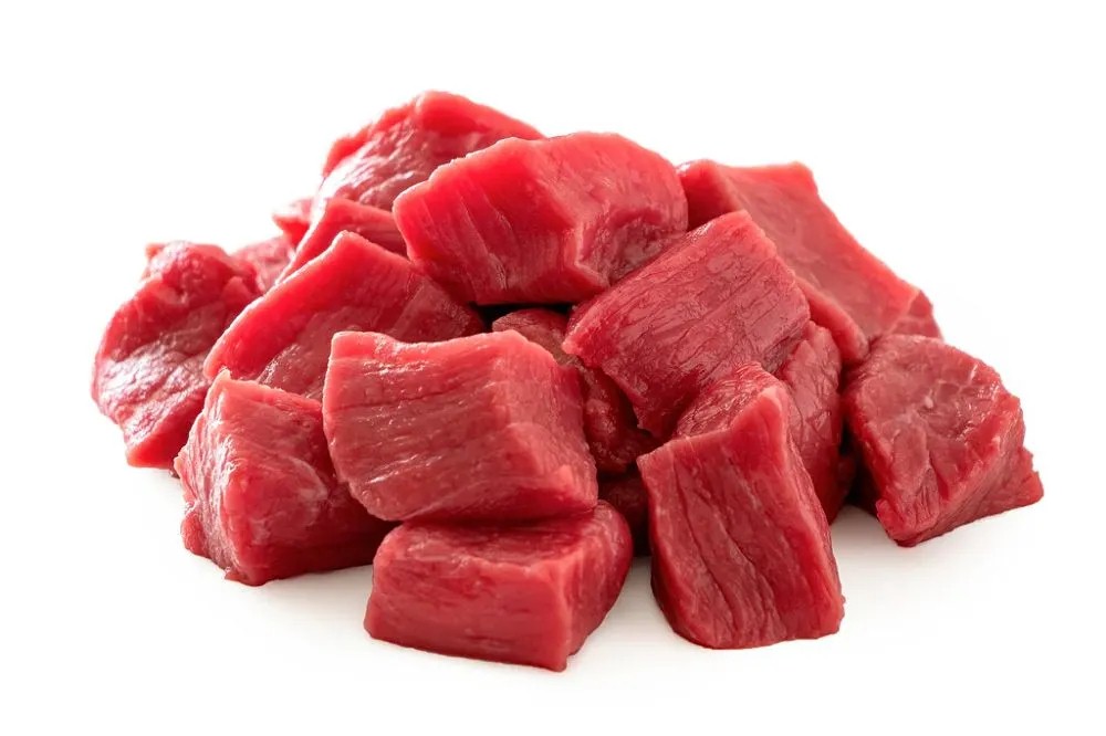 Beef boneless cube cut  1Kg